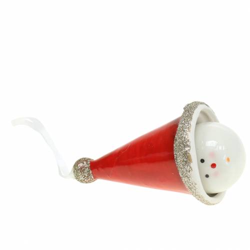 daiktų Kalėdų puošmena kabantis elfų varpelis 10cm 4vnt