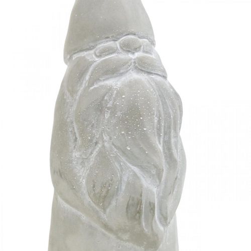 Floristik24 Deco figūrėlė elf kalėdinė dekoracija betono pilka H31cm