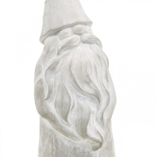Floristik24 Deco figūrėlė pixie betoninis kalėdinis pixie pilkas H39,5cm