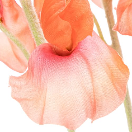 daiktų Dirbtinė kvapiojo žirnio šakelė, romantiška dekoracija svetainei ar vonios kambariui, 68 cm, 3 vnt.