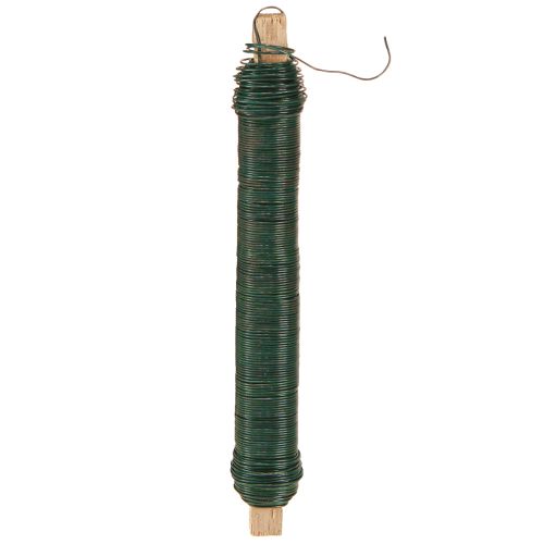 daiktų Vyniojimo viela rankdarbiams, žalia, 0,65 mm, 100 g