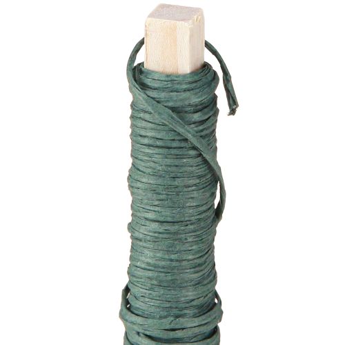 daiktų Vyniojimo viela žalia craft vielos popierius vyniojimo viela Ø0.8mm 22m