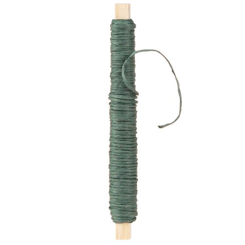 daiktų Vyniojimo viela žalia craft vielos popierius vyniojimo viela Ø0.8mm 22m