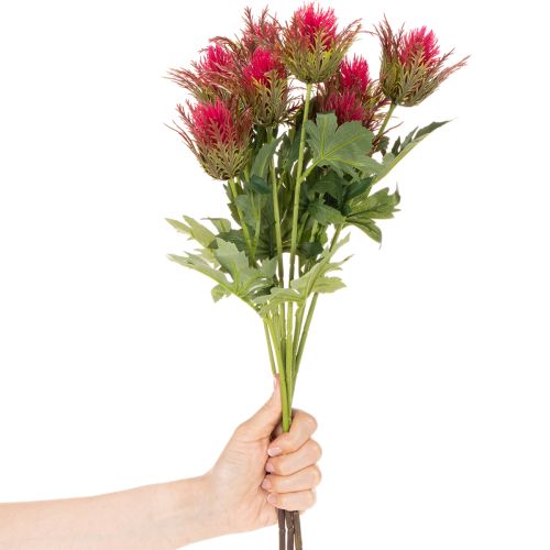 Dirbtinė raudonojo usnio šakelė dekoracijai, 67 cm, 3 vnt. | Floristik24.lt