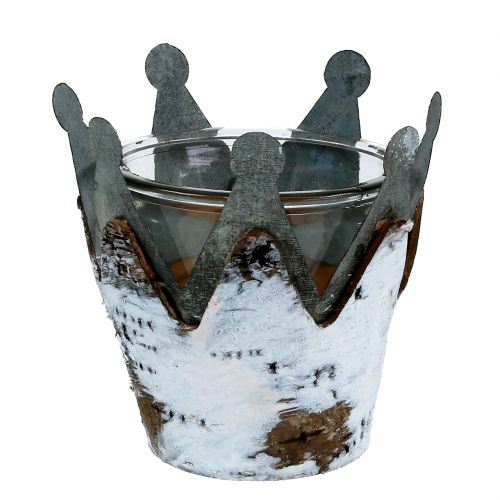 Floristik24 Žibinto vainikas su beržu Ø11cm H11,5cm 1vnt