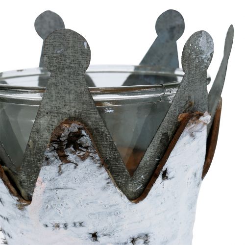 Floristik24 Žibinto vainikas su beržu Ø11cm H11,5cm 1vnt