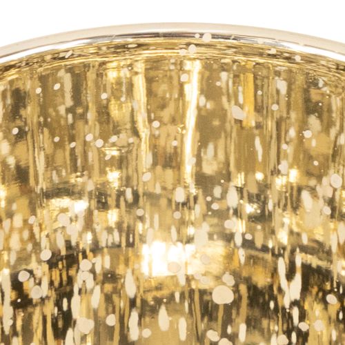 daiktų Dekoratyvinis stiklinis žibintas su drugelio raštu stilingam namų akcentui, 8 cm, 4 dalys