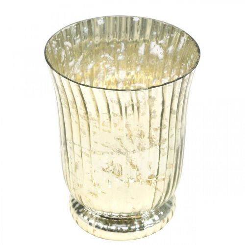 daiktų Žibinto stiklo arbatos žvakidės laikiklis arbatinės lempos stiklas Ø11cm H14,5cm