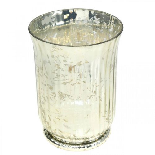 daiktų Žibinto stiklo arbatinės žvakutės laikiklis arbatinės žvakės stiklas Ø14,5cm H20cm