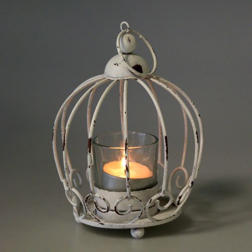 Floristik24 Lantern Crown Vintage Ø12cm H16,5cm