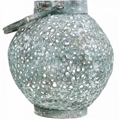 daiktų Metalinis žibintas, žibintas, žvakidės senovinės išvaizdos Ø15cm H22cm