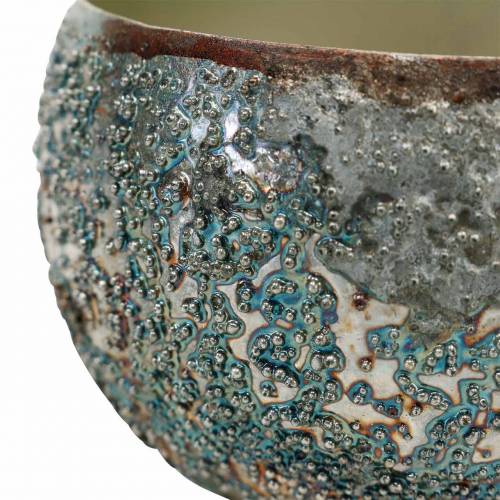Floristik24 Spalvotas metalinis žibintas Ø10cm H6,5cm