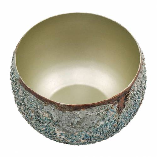 Floristik24 Spalvotas metalinis žibintas Ø10cm H6,5cm