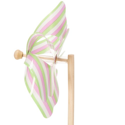 daiktų Vėjo malūno sodo kuolas, patraukli terasos, sodo ir balkono puošmena, 47 cm, 3 dalys