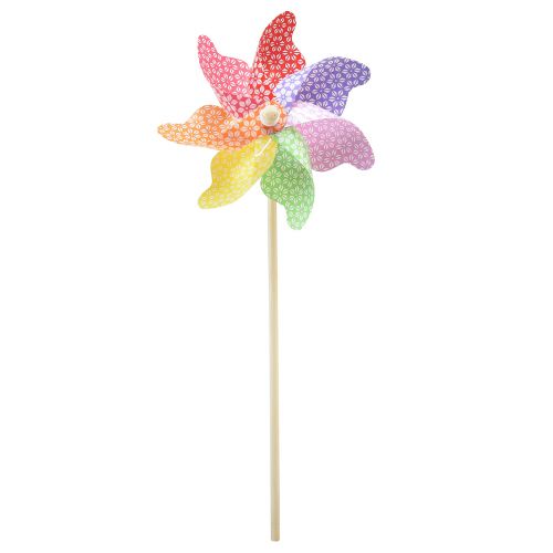 daiktų Dekoratyviniai vėjo malūnėliai natūralios spalvos Ø20,5cm H55cm