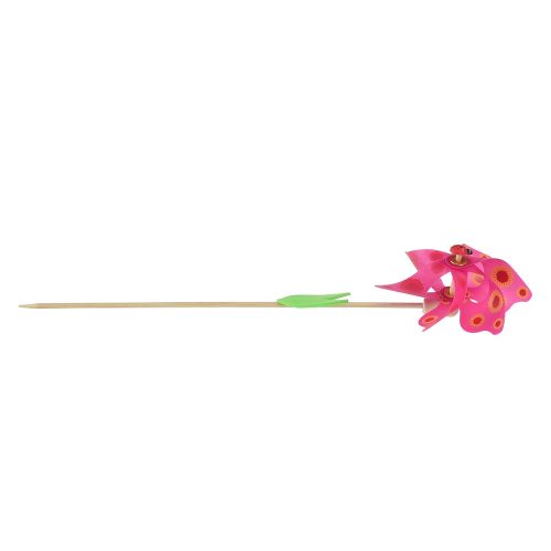 Floristik24 Pinwheel boružėlė ant gėlių vėjo malūno Ø8,5cm H28cm 6vnt