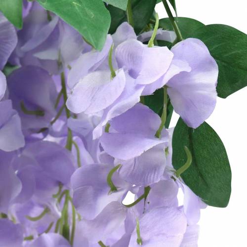 Floristik24 Girland Wisteria alyvinė 175cm 2vnt