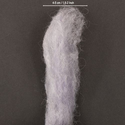 daiktų Šviesiai violetinė vilnonė juostelė, 10 m, dekoratyvinė floristikai ir rankdarbiams