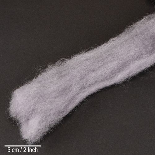 daiktų Dekoratyvinė vilna, šviesiai violetinė, 2 m veltinio vilna rankdarbiams ir floristikai