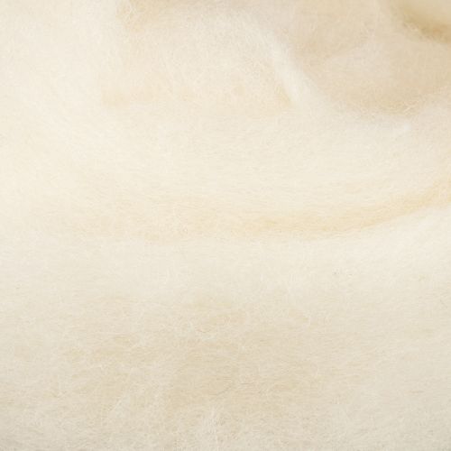 daiktų Balta vilnonė juostelė, 2 m, dekoratyvinė vilna rankdarbiams ir pakavimui