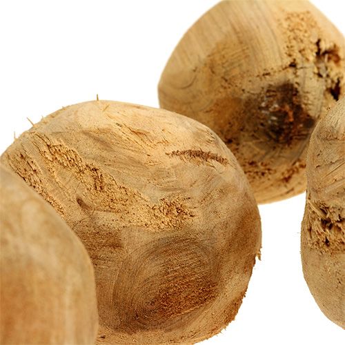 Floristik24 Eglutės šaknų mediena Ø7cm natūrali 5 vnt