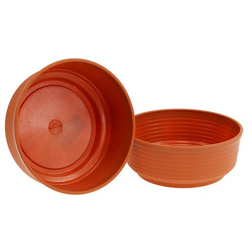 Floristik24 Z formos dubenėliai plastikiniai Ø22cm 10 vnt.
