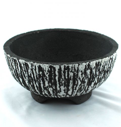 Floristik24 Cementinis dubuo apvali Ø30cm žievė