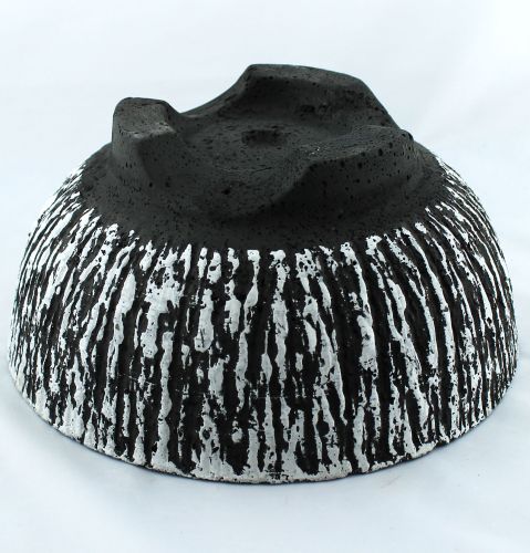 Floristik24 Cementinis dubuo apvali Ø30cm žievė