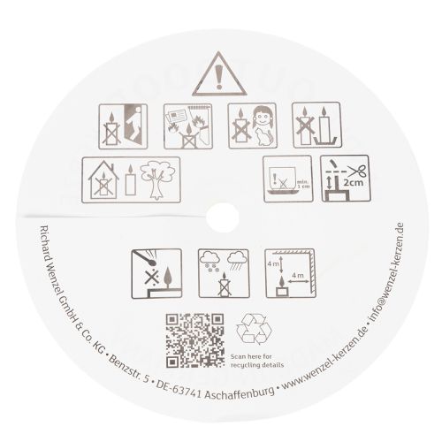 daiktų Lauko žvakė „Citronella“ kibirėlyje: atmosferinis apšvietimas ir vabzdžių atbaidymas, 15 cm