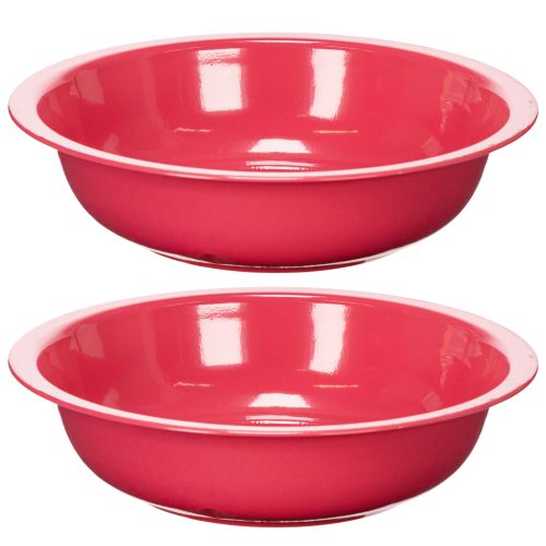 daiktų Apvalus vazonas stilingam vidaus ar sodo dekoravimui, 29 cm, 2 vnt.