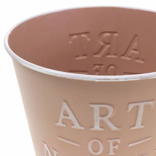 daiktų Gėlių vazonas cinkuotas Ø15cm H13,5cm Įvairių spalvų