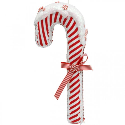 Candy Cane Deco Didelis Kalėdinis raudonas baltas dryžuotas H36cm