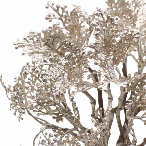 Floristik24 Deco šakelė rose gold metalic 62cm
