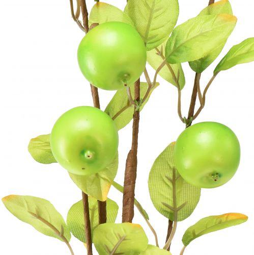 daiktų Dirbtinė dekoratyvinė obels šakelė žalia 80cm