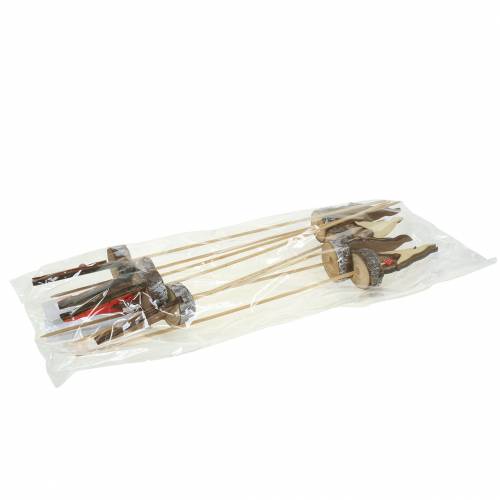 Floristik24 Dekoratyvinis kištukas nykštukas 9cm 8vnt