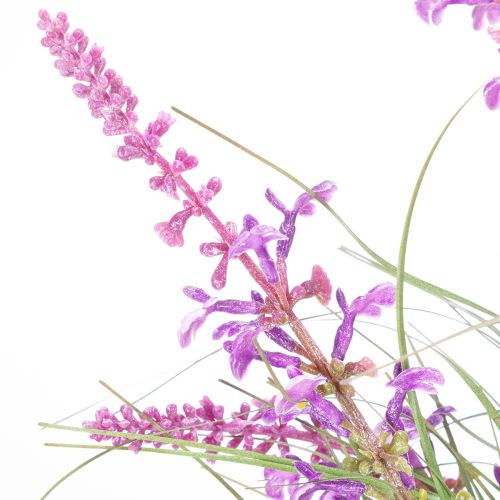 daiktų Dekoratyvinė žaluma su subtiliais žiedais stilingam kambario dizainui 67 cm