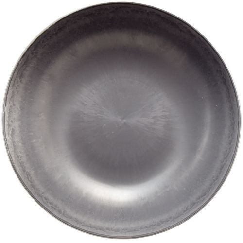 daiktų Stilingas matinis pilkas dubuo 37 cm - tekstūruotas paviršius, universalus dekoravimui - 3 vnt.