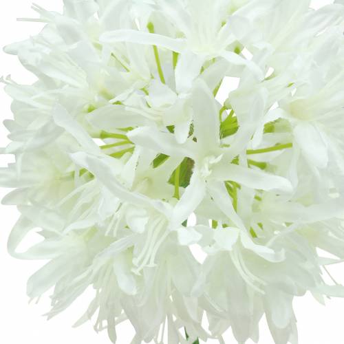 daiktų Dekoratyvinis svogūnas Allium dirbtinis baltas Ø12cm H62cm