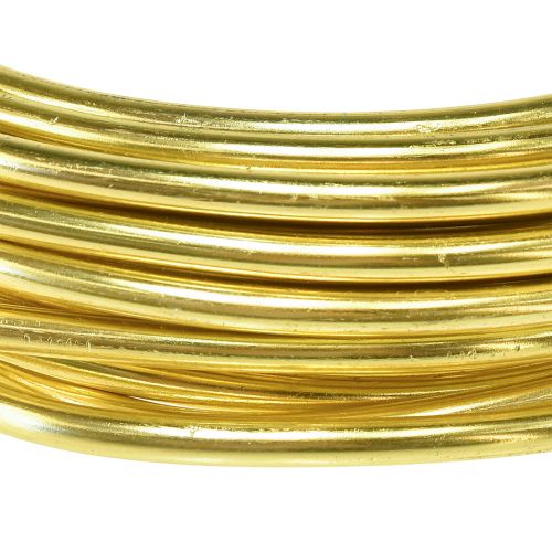 daiktų Craft vielos aliuminio viela rankdarbiams aukso Ø5mm 500g