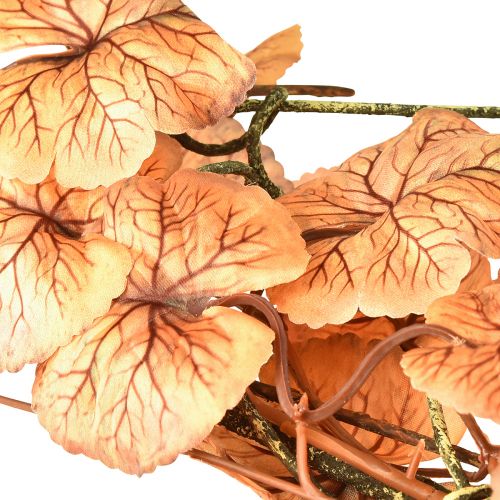 daiktų Dekoratyvinė kabykla rudens lapų girlianda Heuchera 150cmx15cm