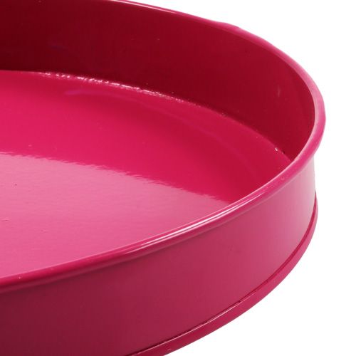 Floristik24 Padėkliukai apvalūs Ø23cm 5vnt. rožinis