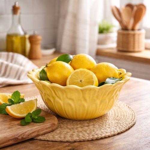 daiktų Dekoratyvinis keraminis gėlių dubuo namų dekoravimui ir dovanų idėjoms, 13 cm, 2 vnt.