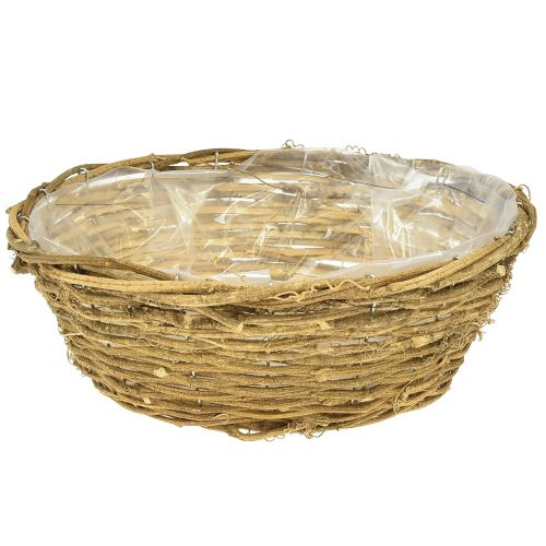 daiktų Gėlių dubuo natūralus dekoratyvinis dubuo su vijokliais Ø31cm H11cm