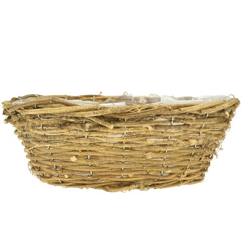 daiktų Gėlių dubuo natūralus dekoratyvinis dubuo su vijokliais Ø31cm H11cm
