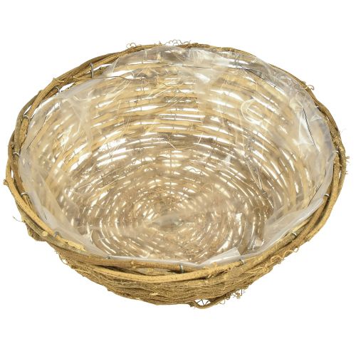 daiktų Gėlių dubuo natūralus dekoratyvinis dubuo su vijokliais Ø31cm H11cm