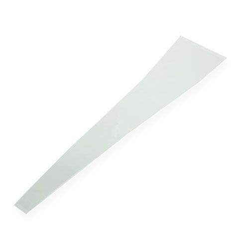 Floristik24 Gėlių maišelio ruošinys skaidrus L60 P14cm - 3cm 50vnt NETEISINGAS PREKĖS