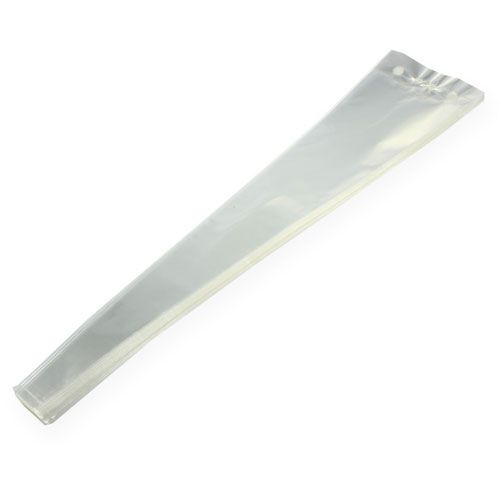 Floristik24 Gėlių maišelio ruošinys skaidrus L60 P14cm - 3cm 50vnt NETEISINGAS PREKĖS