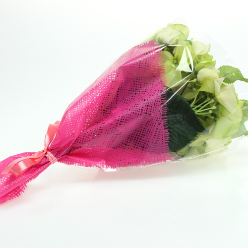 daiktų Gėlių maišelis rožinis L40cm P12-30cm 50 vnt