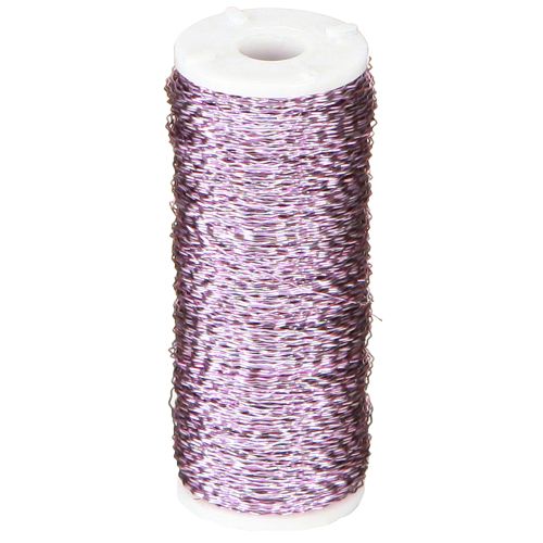 Sultinio efekto viela Ø0.30mm 100g/140m Levandos