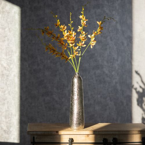 daiktų Dirbtinė Cymbidium orchidėja kaip gėlės stiebas elegantiškai dekoracijai, 95 cm, 2 vnt.